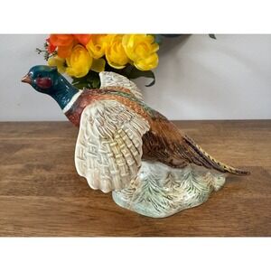 Beswick England Flying Pheasant Figurine Model 850 Vintage Game Bird Decor Retro